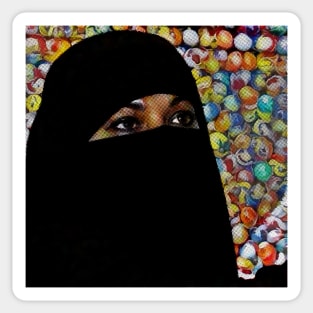 Hijabi marble Sticker